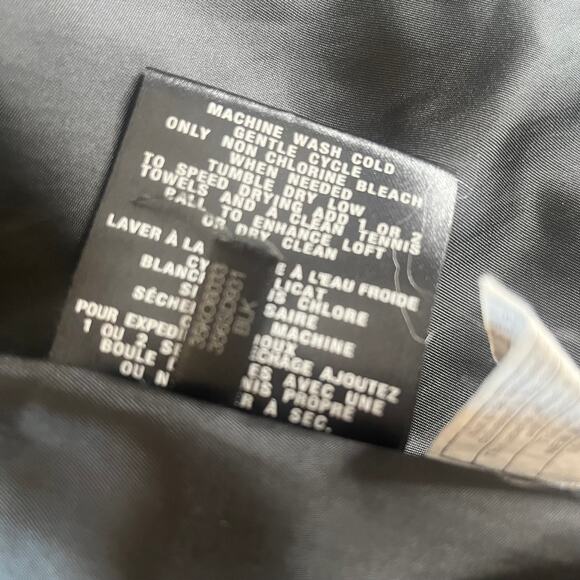 Cole Haan Signature Hooded Puffer Coat Women’s Small Black Quilted Long Down - Picture 7 of 14